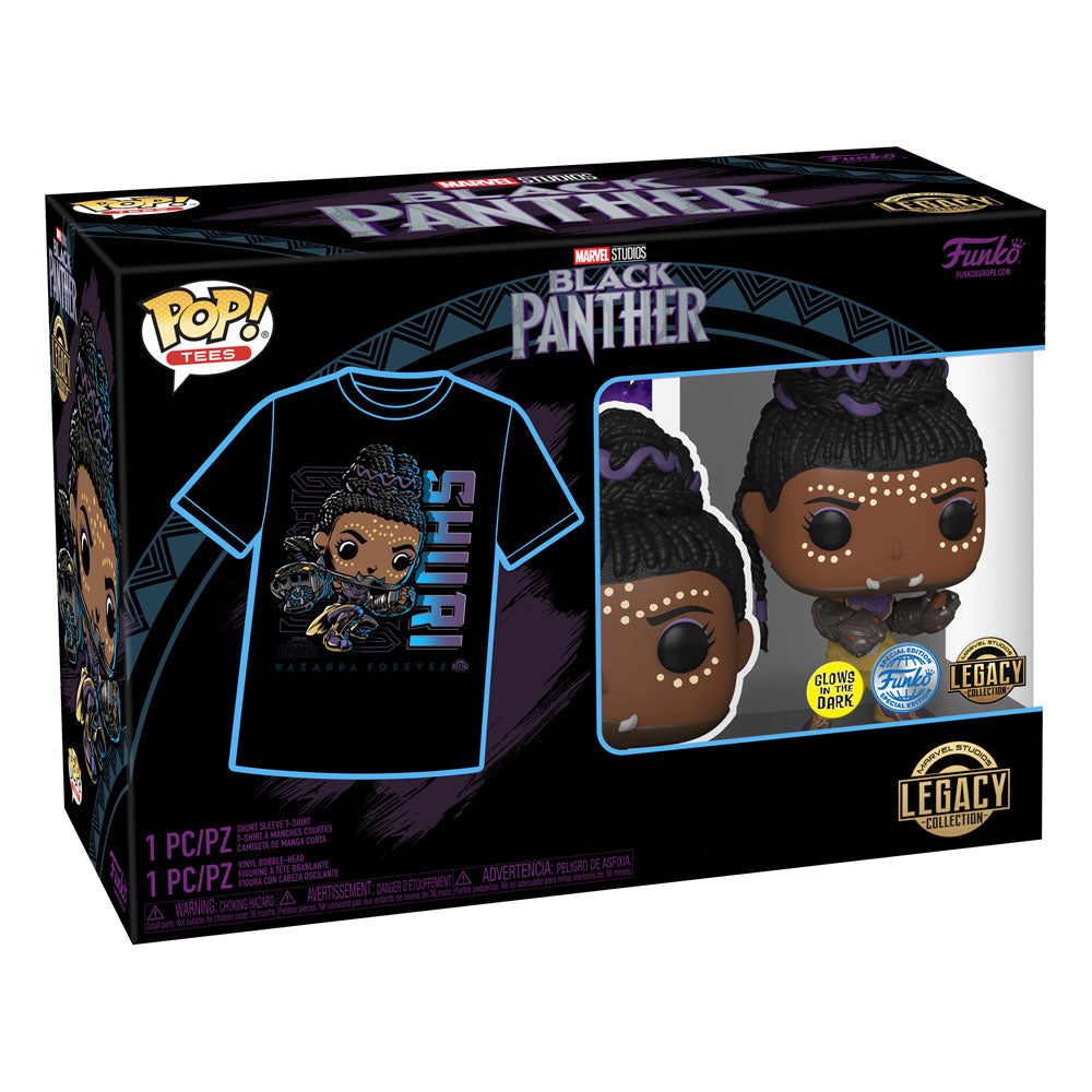 Black Panther Legacy Pop! & Tee box shuri