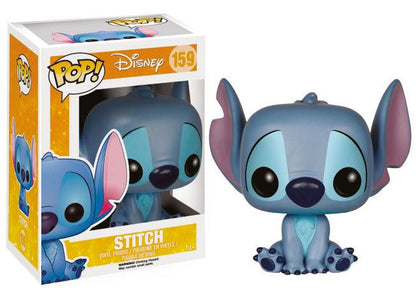 Lilo & Stitch Pop! Vinylfigursøm (sittende) 9 cm