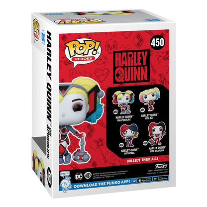 DC Comics: ¡Harley Quinn Takeover Pop! Heroes Figura de vinilo Harley (Opokolips) 9 cm