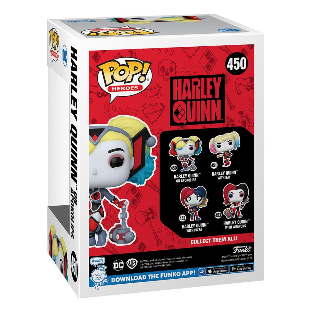 DC Comics: Harley Quinn Takeover Pop! Heroes vinylfigur Harley (Opokolips) 9 cm