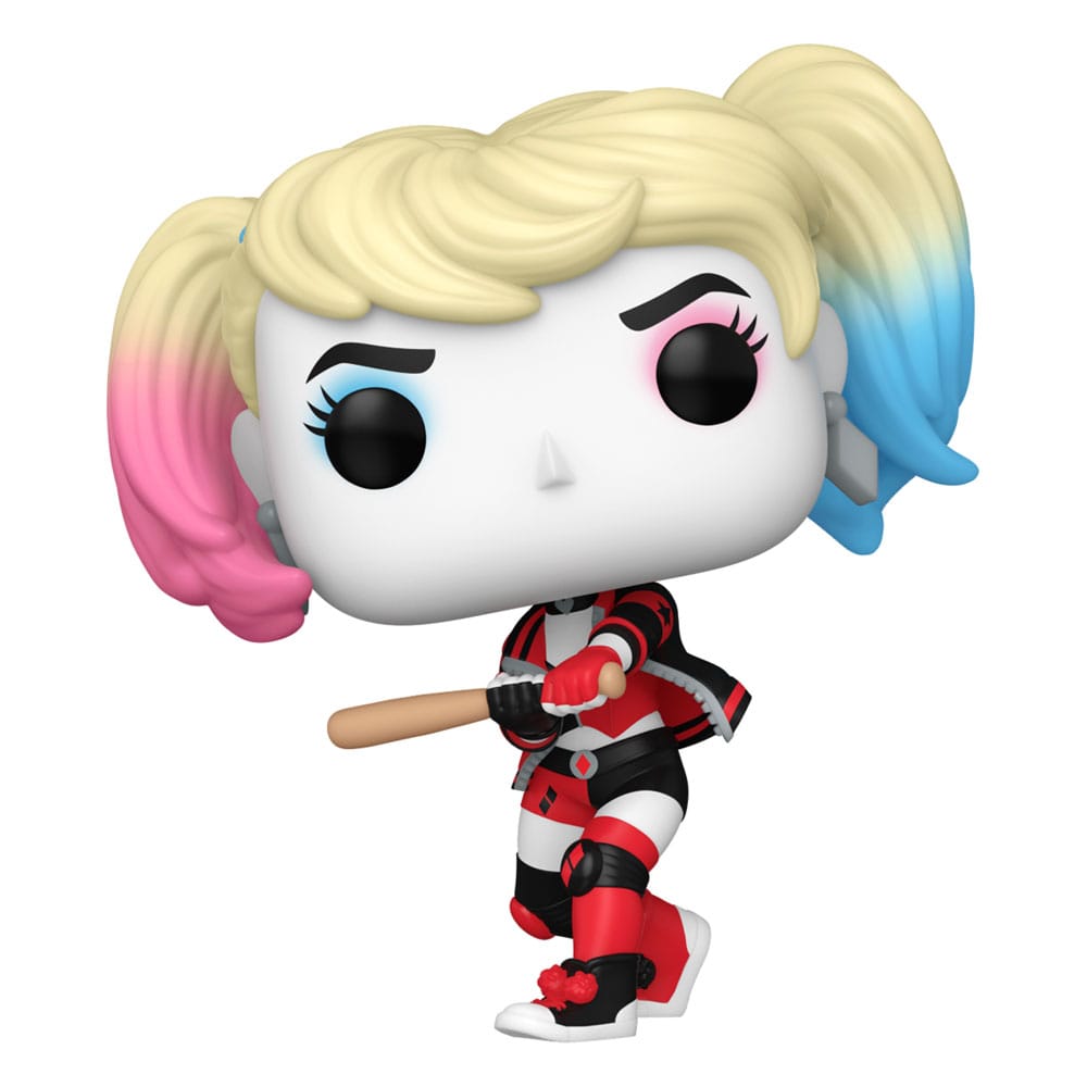 DC Comics: Harley Quinn Takeover Pop! Heroes vinylfigur Harley med flagermus 9 cm