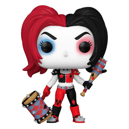 DC Comics: Harley Quinn Takeover Pop! Helter vinylfigur harley med våpen 9 cm