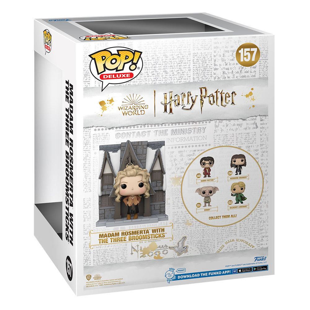 Harry Potter - Chamber of Secrets Anniversary POP! Deluxe Vinyl Figure Hogsmeade - 3 Broomsticks w/Madam Rosmerta 9 cm - Damaged packaging