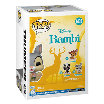 BAMBI 80e anniversaire pop! Disney Vinyl Figure Thumper 9 cm
