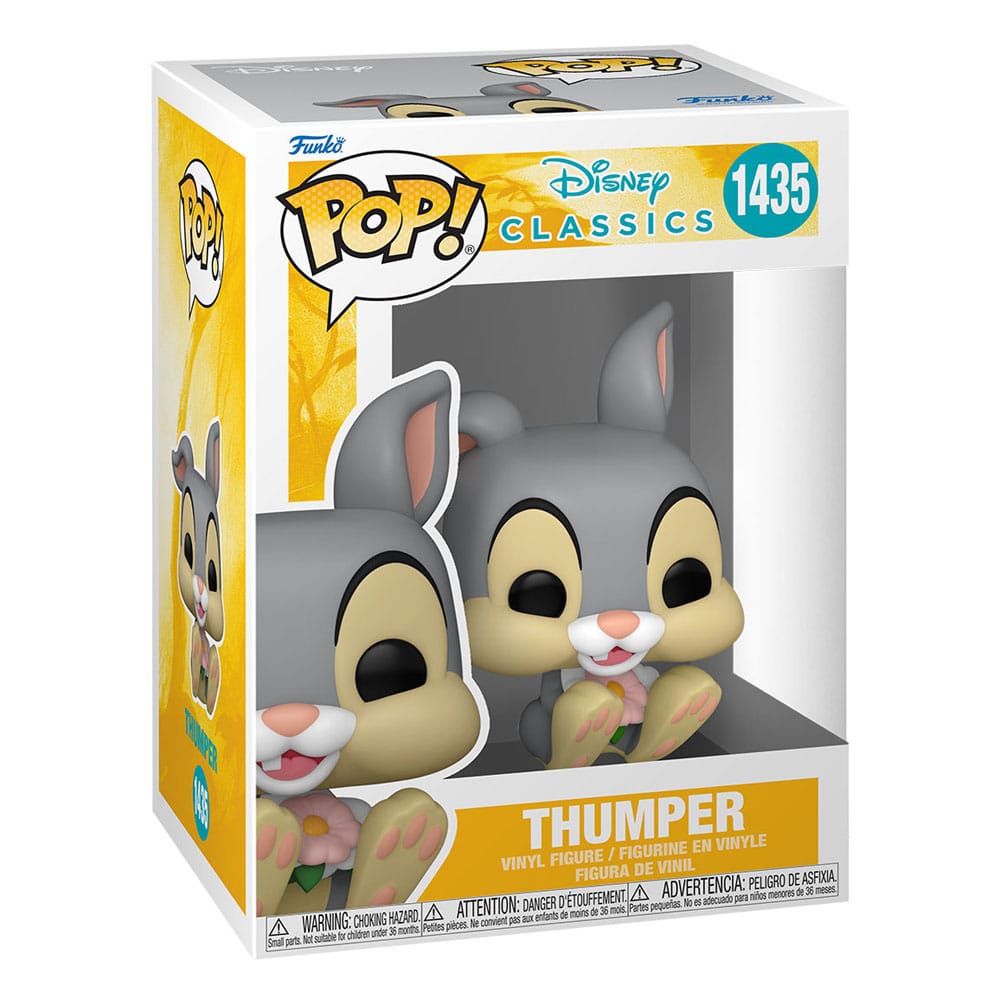 BAMBI 80e anniversaire pop! Disney Vinyl Figure Thumper 9 cm