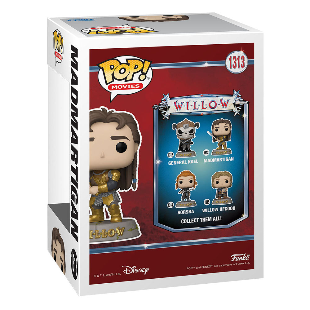 Willow Pop! Films vinyl figuur madmartigan metallic 9 cm