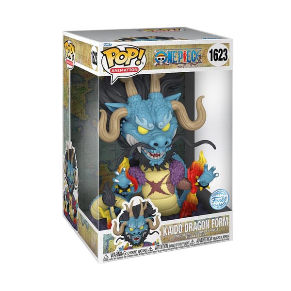 Super formaat Jumbo Pop uit één stuk! Vinylfiguur Kaido als Dragon 25 cm