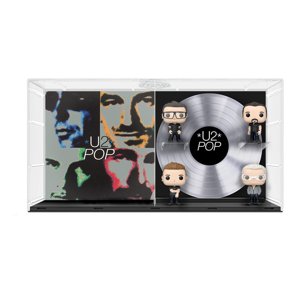 U2 Pop! Alben Dlx Vinyl Abbildung 4-Pack Pop 9 cm