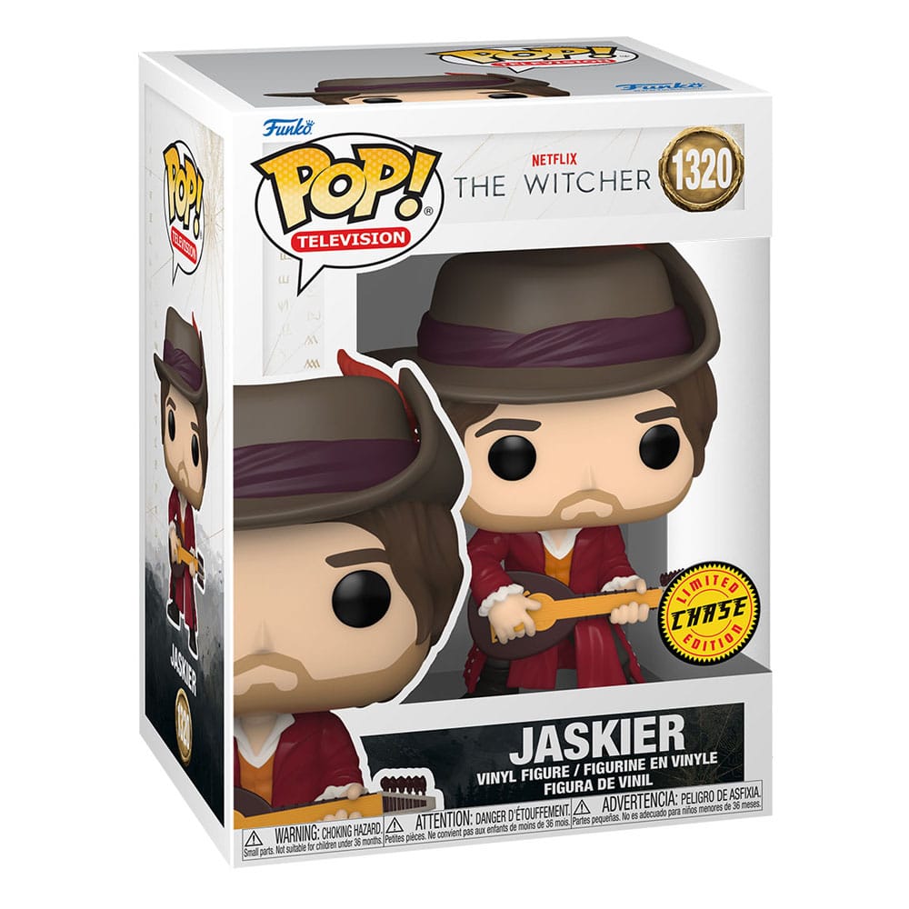 ¡The Witcher Pop! TV Figuras de vinilo Jaskier 9 cm surtido (6)