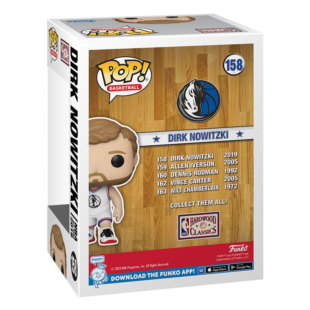 NBA Legends Pop! Sportvinylfiguur Dirk Nowitzki (2019) 9 cm