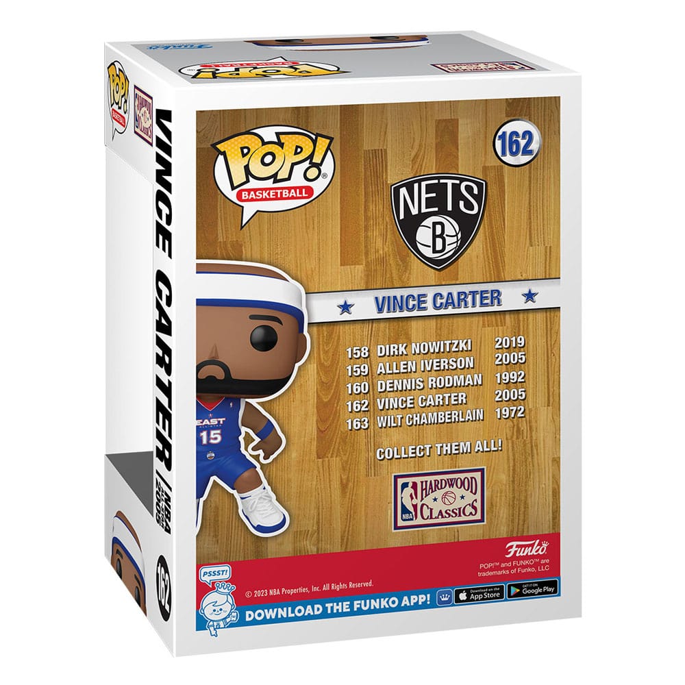 NBA Legends POP! Sports Vinyl Figure Vince Carter (2005) 9 cm