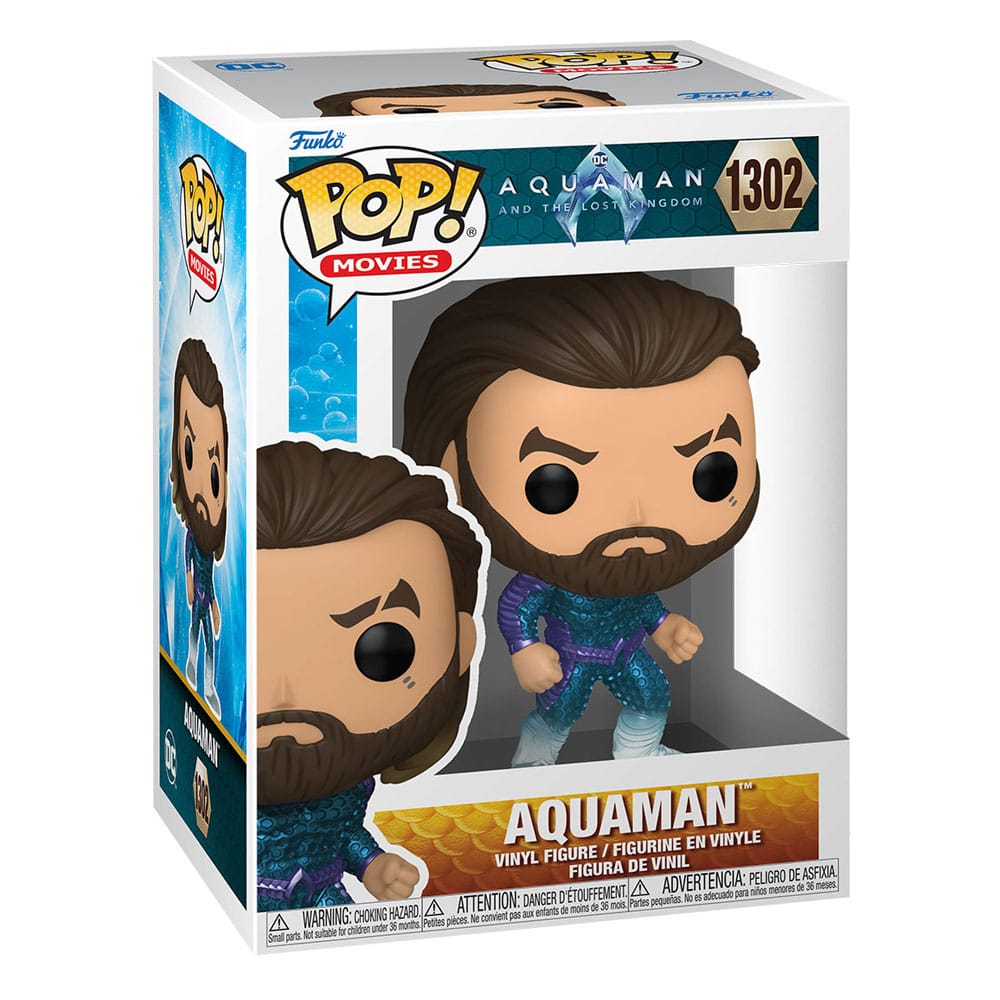 Aquaman en The Lost Kingdom Pop! Vinylfiguur Aquaman in stealth -pak 9 cm