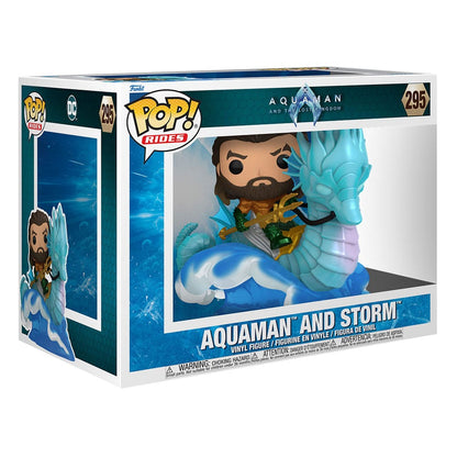 Aquaman and the Lost Kingdom POP! Rides Deluxe Vinyl Figure Aquaman & Storm 15 cm