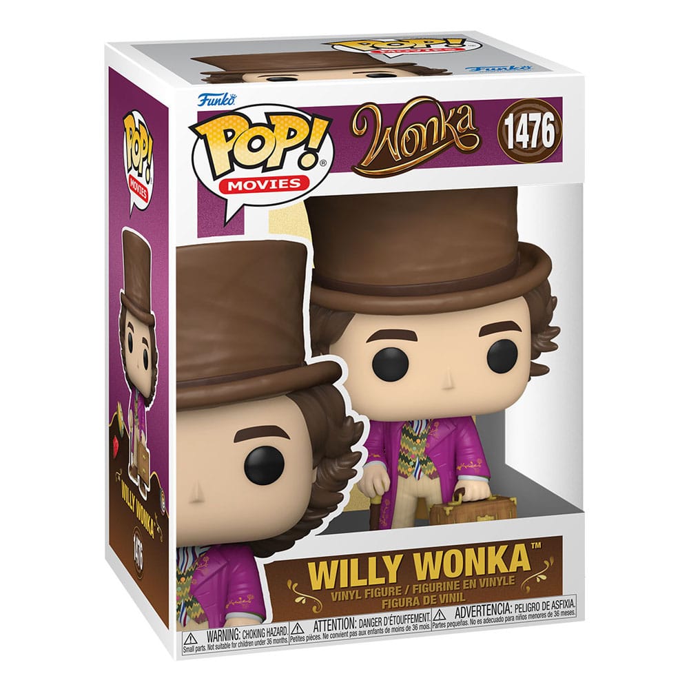 Willy Wonka & The Chocolate Factory Pop! Film vinylfigur Willy Wonka 9 cm