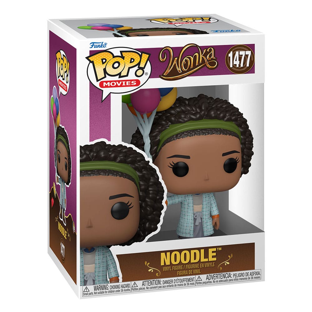 ¡Willy Wonka y el chocolate Factory Pop! Películas Figura de vinilo fideos 9 cm