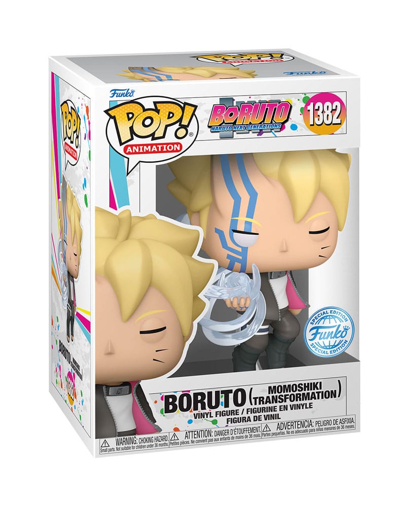 Boruto Pop! Animatie Vinyl Figuur Boruto (Momo Transf) Chase (Glow in the Dark) 9 cm assortiment (6)