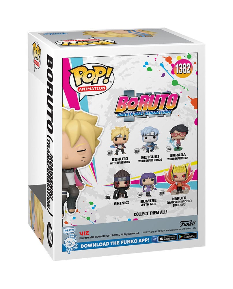 Boruto Pop! Animatie Vinyl Figuur Boruto (Momo Transf) Chase (Glow in the Dark) 9 cm assortiment (6)