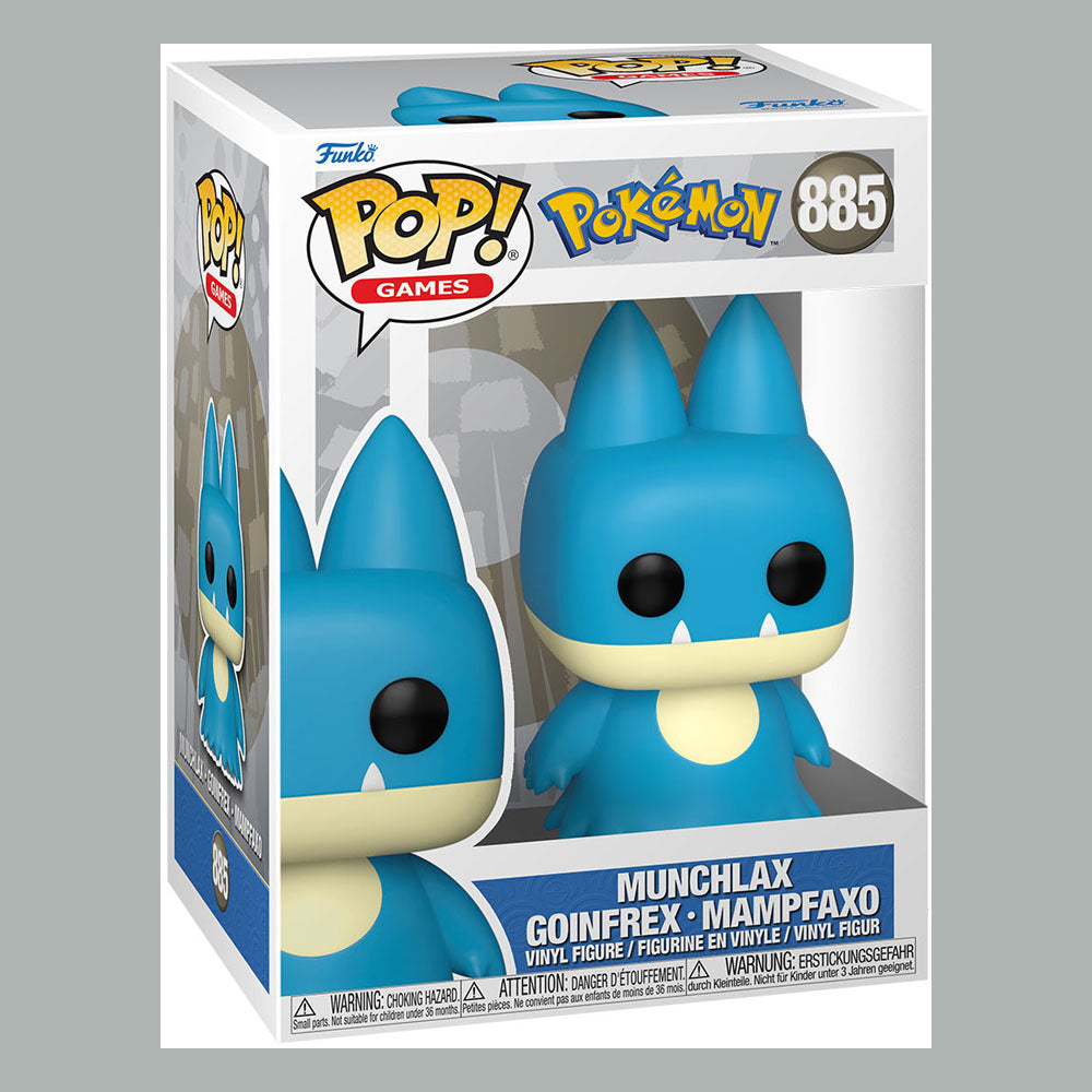 Pokemon pop! Igre vinil figura munchlax (EMEA) 9 cm