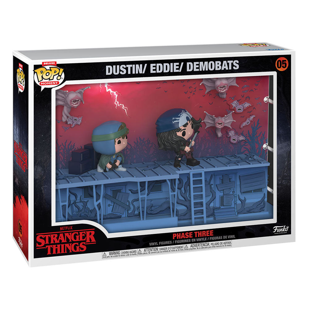 Stranger Things POP Moments Deluxe Vinyl Figures 2-Pack Phase Three