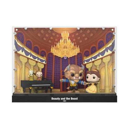 Beauty and the Beast Pop Moments Deluxe vinylfigurer fortælling så gammel som tiden