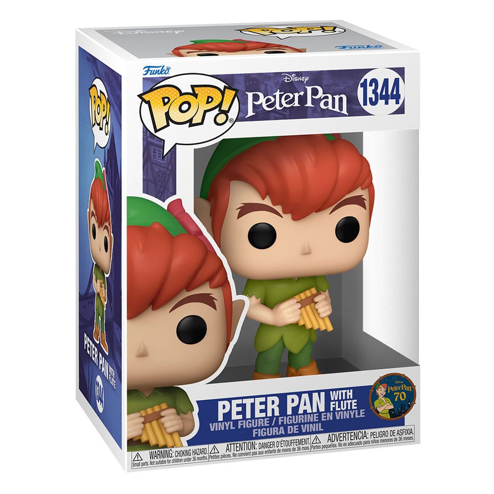 Peter Pan 70. Jubiläum Pop! Disney Vinyl Abbildung Peter 9 cm