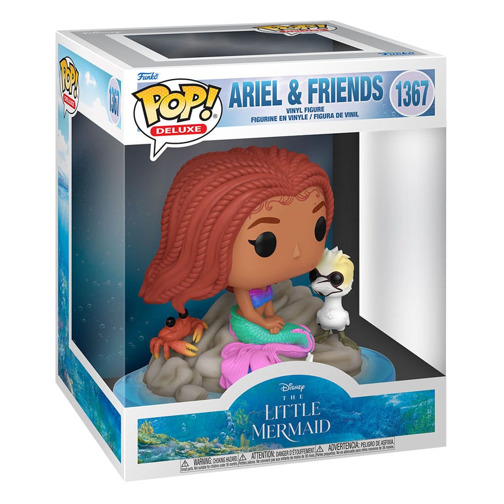 Mala sirena pop! Deluxe vinil figura Ariel & Friends 9 cm