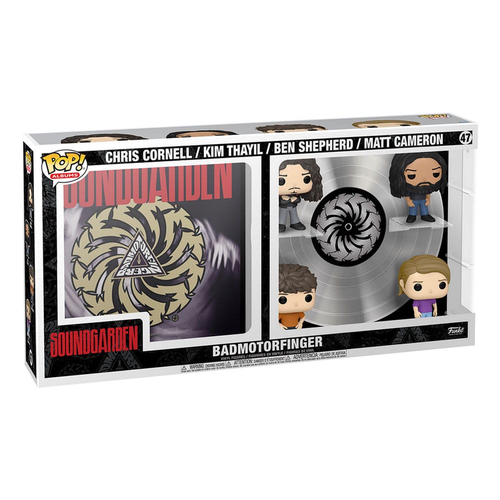 Soundgarden POP! Albums DLX Vinyl Figure 4-Pack Badmotorfinger 9 cm