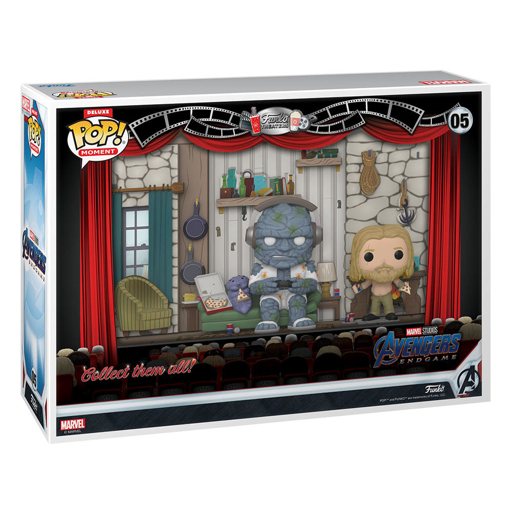 Avengers Endgame POP Moments Deluxe Vinyl Figures 2-Pack Thor's House 9 cm