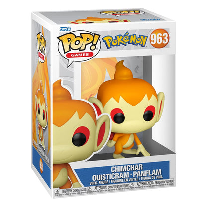 Pokémon Pop! Jeux Vinyl Figure Chimchar (EMEA) 9 cm