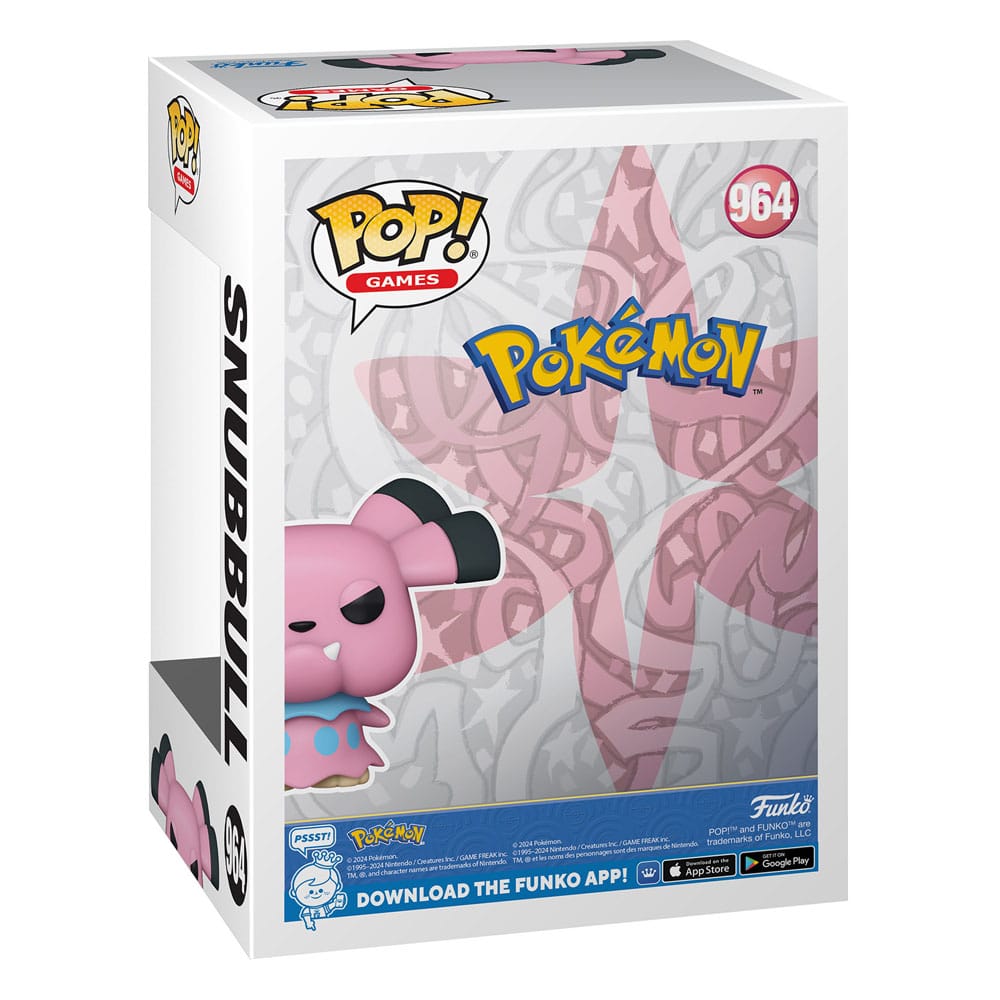 Pokemon Pop! Oyunlar Vinil Figür Snubbull (EMEA) 9 cm