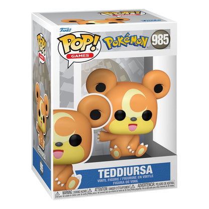 Pokemon Pop! Giochi in vinile figura teddiursa (EMEA) 9 cm