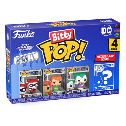 DC Bitty Pop! Vinyl Figure 4-pack Harley Quinn 2,5 cm