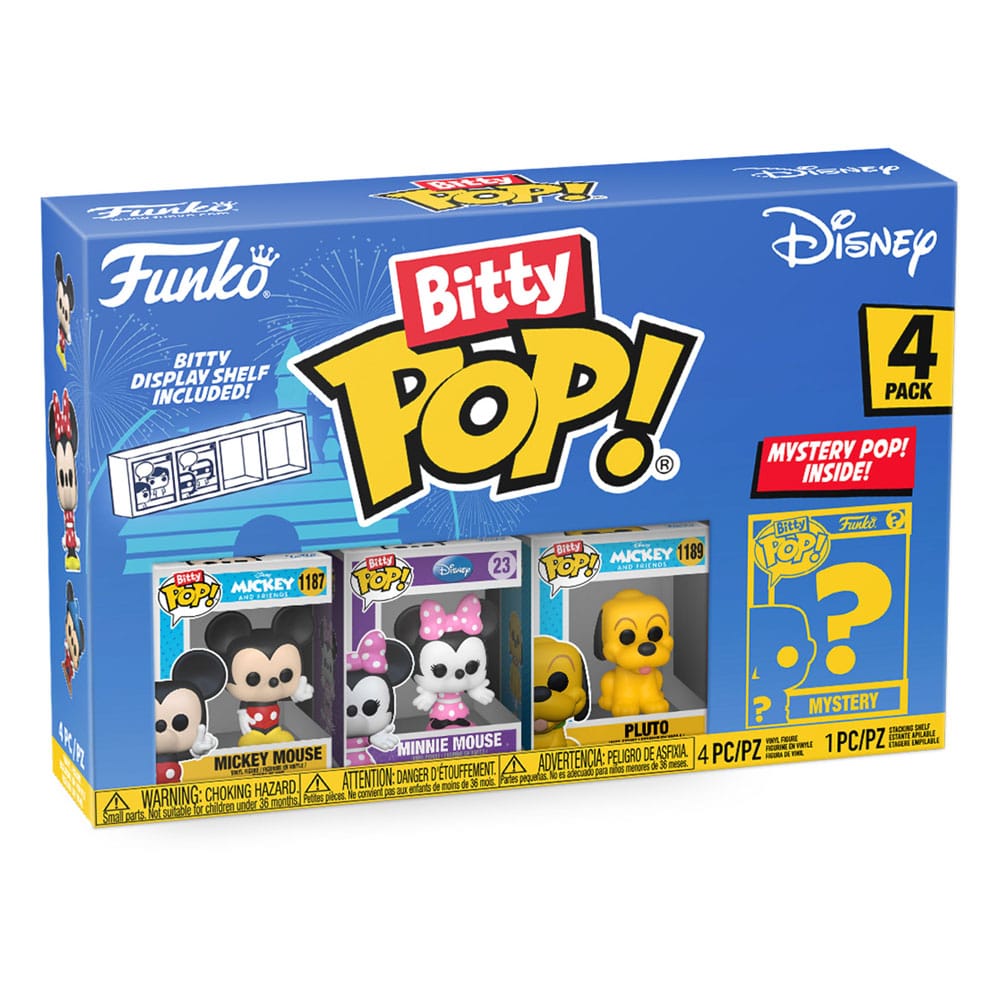 Bitty pop! Disney - Mickey 4 -pack