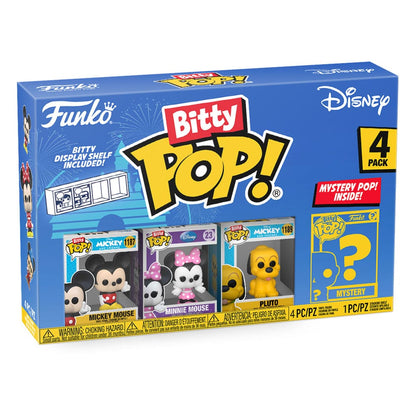 Disney Bitty Pop! Vinyl Figur 4-pack Mickey 2,5 cm