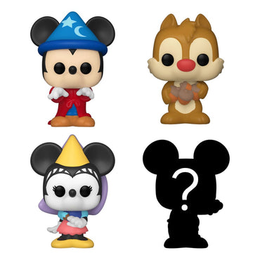 Disney Bitty Pop! Vinyl Figur 4-pack trollmann Mickey 2,5 cm