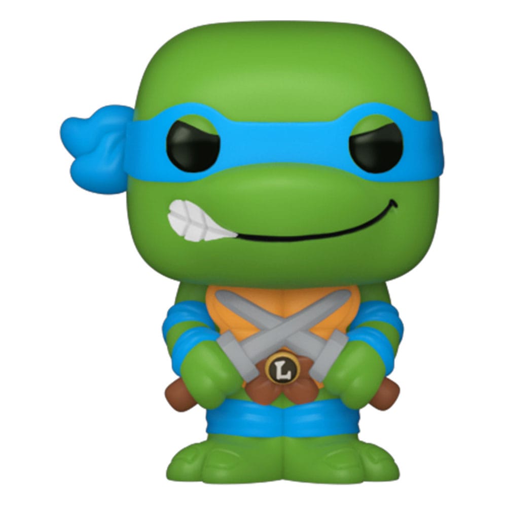 Teenage Mutant Ninja Turtles Bitty Pop! Vinil Şekil 4 Pack Leonardo 2,5 cm