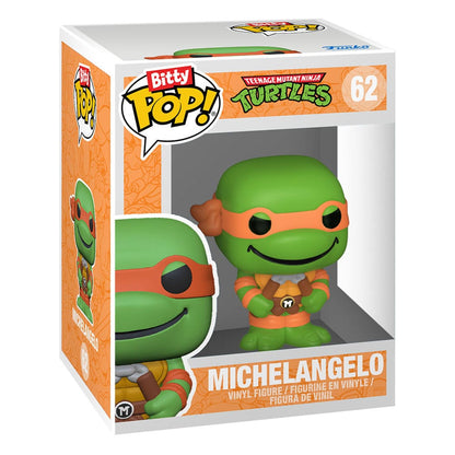 Teenage Mutant Ninja Turtles Bitty Pop! Vinil Şekil 4 Pack Leonardo 2,5 cm