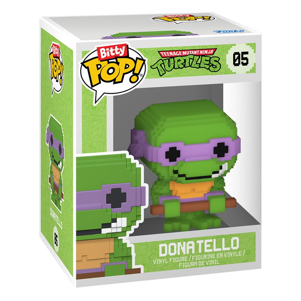 Teenage Mutant Ninja Turtles Bitty Pop! Vinyl Figur 4-pack 8-bit 2,5 cm