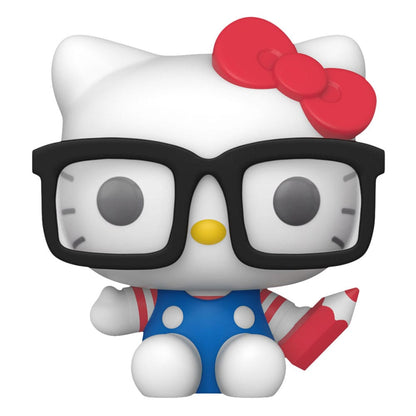 Hallo Kitty Pop! Sanrio Vinylfigur Hello Kitty Nerd 9 cm