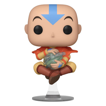 Avatar The Last Airbender Pop! Figura di vinile di animazione aang che galleggia 9 cm