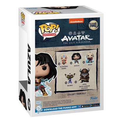 Avatar The Last Airbender Pop! Figura di vinile di animazione azula fulmini 9 cm