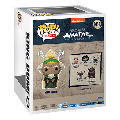 Avatar Son Airbender Pop! Deluxe Vinil Şekil Kral Bumi 9 cm