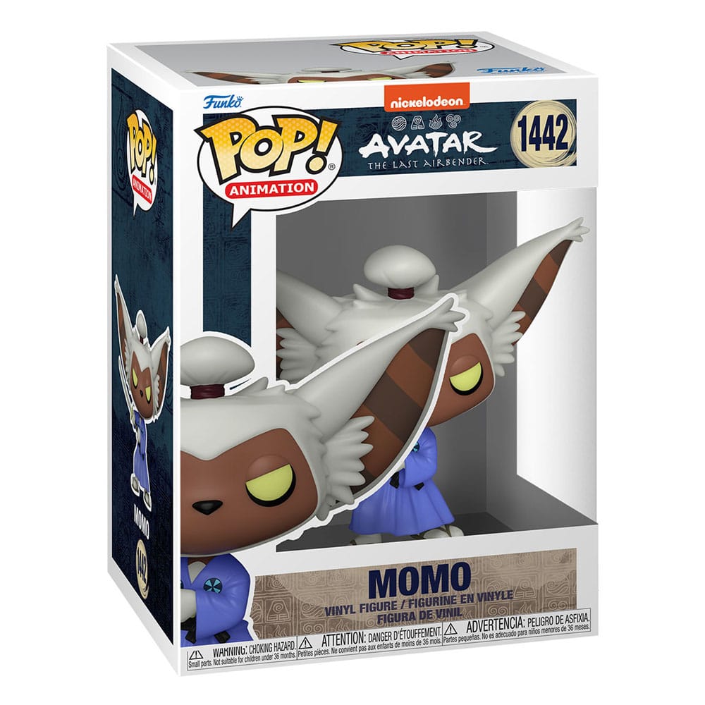 Avatar Son Airbender Pop! Animasyon vinil figür momo 9 cm