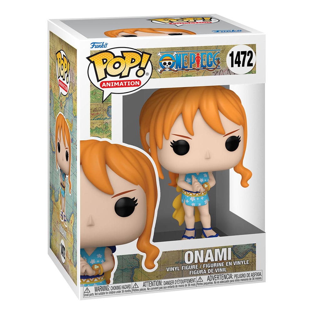 Een stuk pop! Animatie vinyl figuur onami (Wano) 9 cm