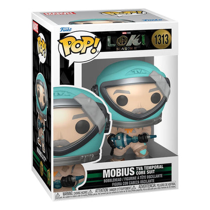 Loki Pop! Vinylfigur Mobius (TVA Temporal Core Suit) 9 cm