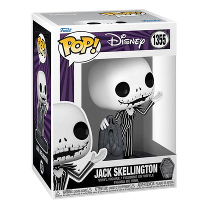 Albtraum vor Weihnachten 30. Pop! Disney Vinyl -Figur Buchse mit Grabstein 9 cm