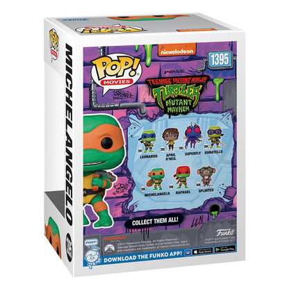 Teenage Mutant Ninja Turtles Pop! Filmler Vinil figürü Michelangelo 9 cm