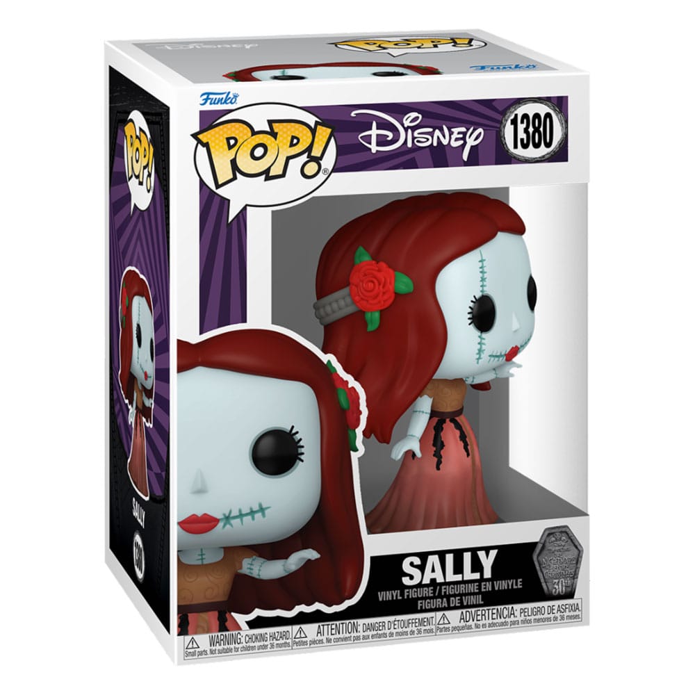 Nightmare Before Christmas 30th Pop! Disney vinyl figuur formeel sally 9 cm