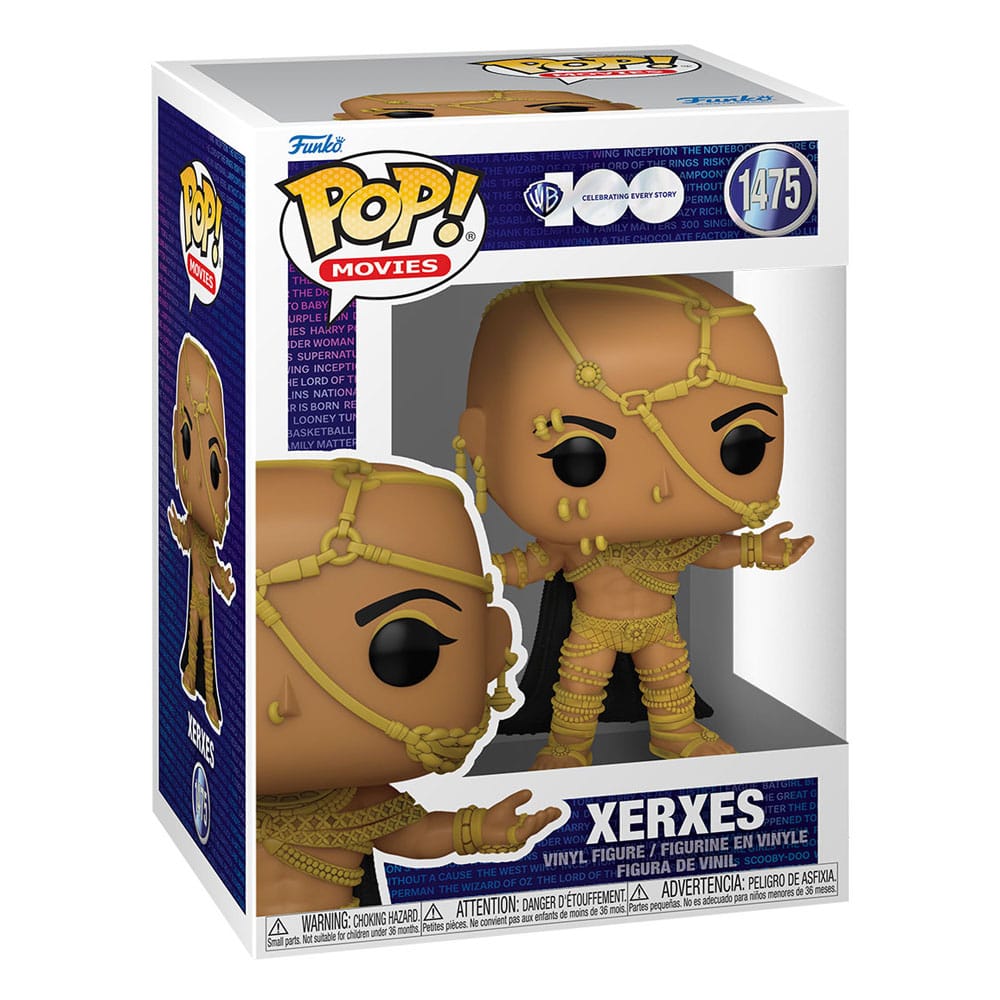 300 pop! Filmer vinylfigur xerxes 9 cm