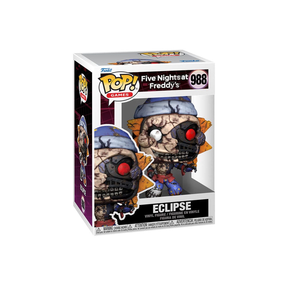 Fünf Nächte bei Freddy's: Sicherheitsverstoß - Ruin Pop! Spiele Vinylfigur Eclipse 9 cm